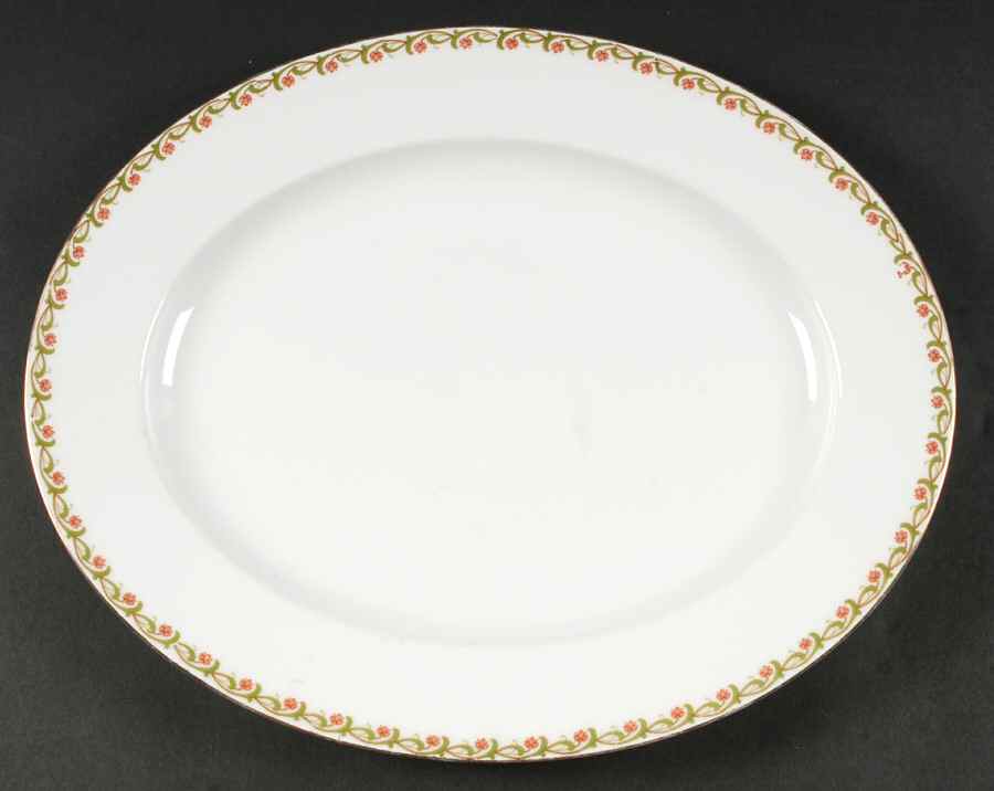 The Mettenburg 14" Oval Serving Platter by Tirschenreuth-1