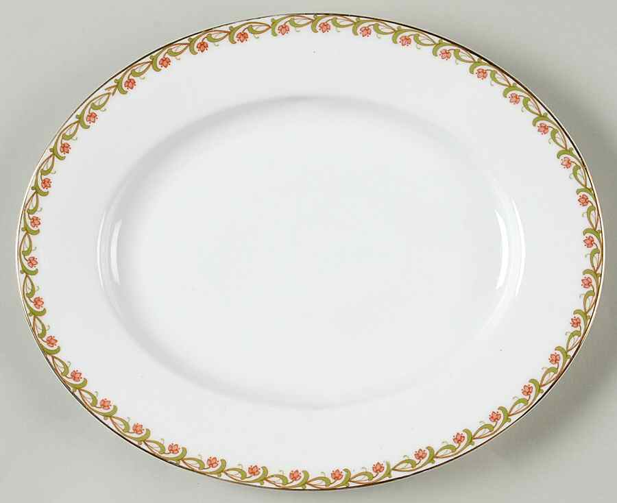 The Mettenburg 10" Oval Serving Platter by Tirschenreuth-1