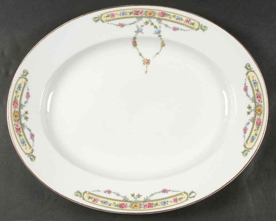 Monmouth 16" Oval Serving Platter by Tirschenreuth-1