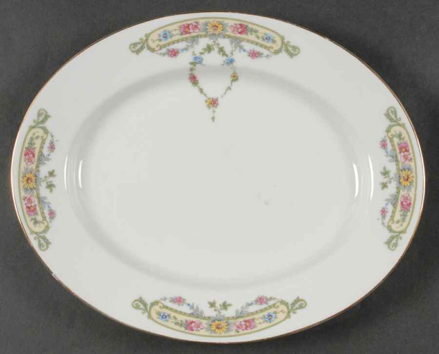 Monmouth 11" Oval Serving Platter by Tirschenreuth-1