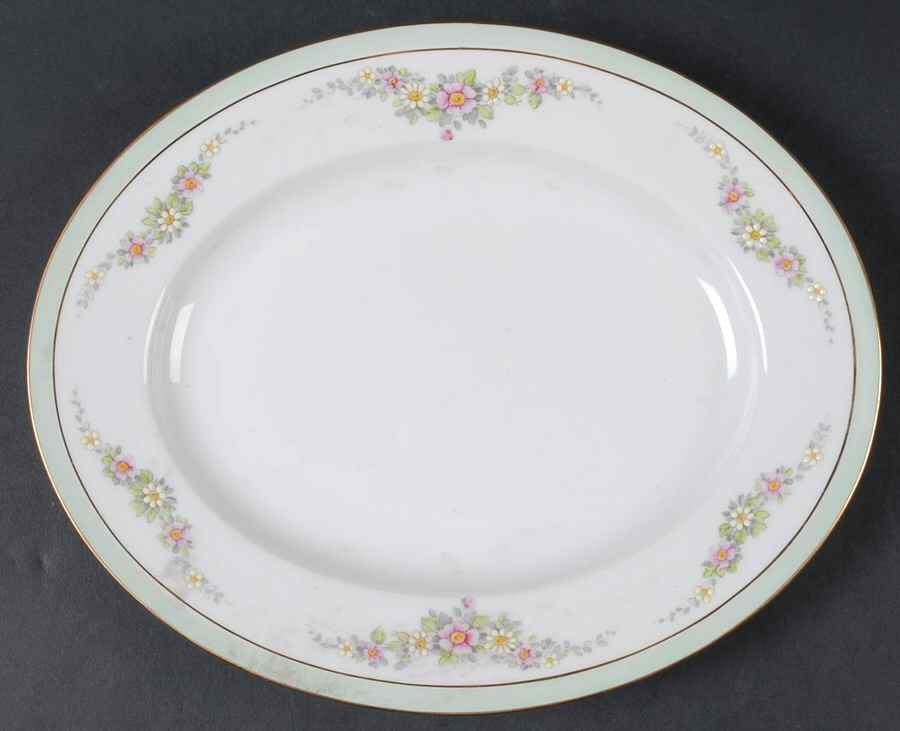 The Montrose 10" Oval Serving Platter by Tirschenreuth-1