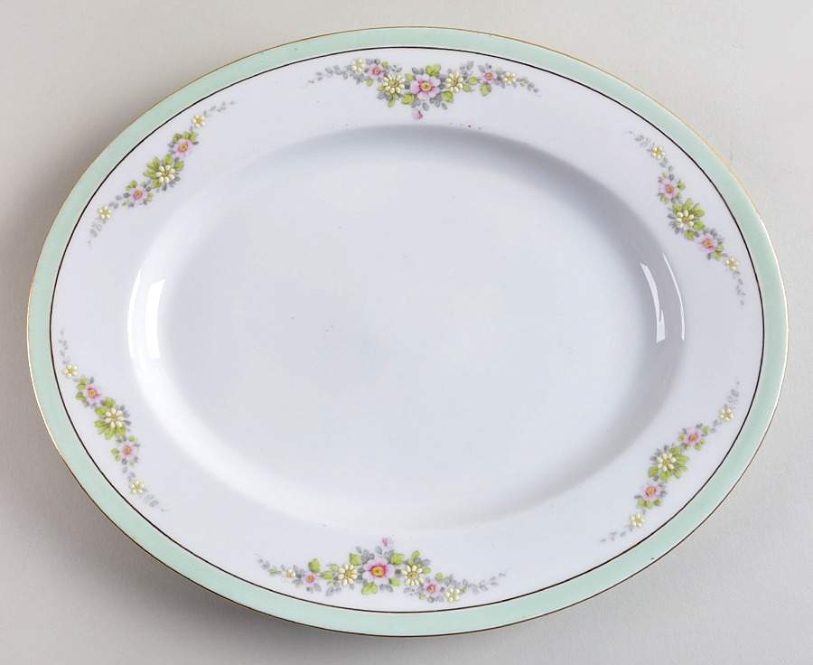 The Montrose 12" Oval Serving Platter by Tirschenreuth-1