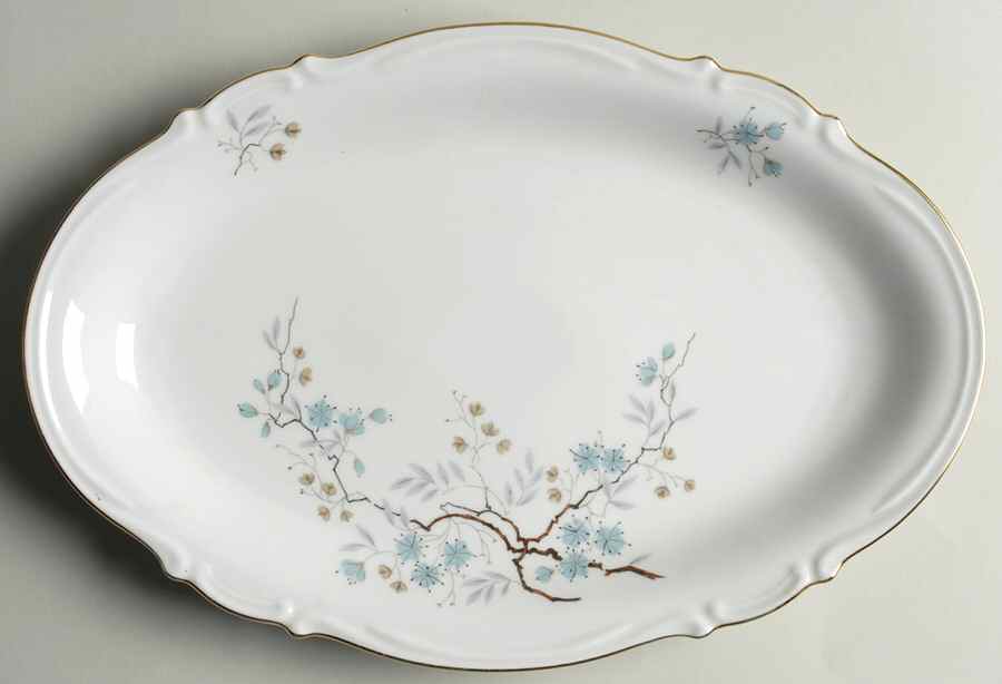 Naomi 12" Oval Serving Platter by Tirschenreuth-1
