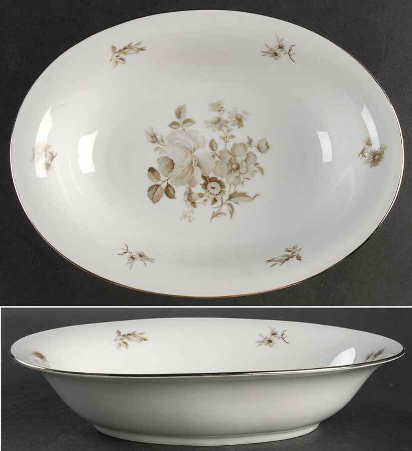 Newport 10" Oval Vegetable Bowl by Tirschenreuth-1