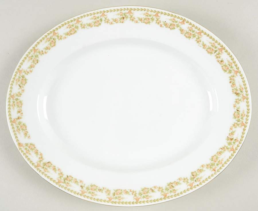 Newport 11" Oval Serving Platter by Tirschenreuth-1