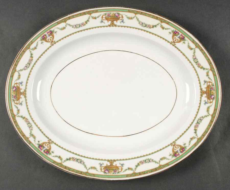 The Newton 14" Oval Serving Platter by Tirschenreuth-1