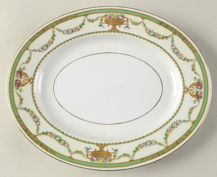 The Newton 10" Oval Serving Platter by Tirschenreuth-1