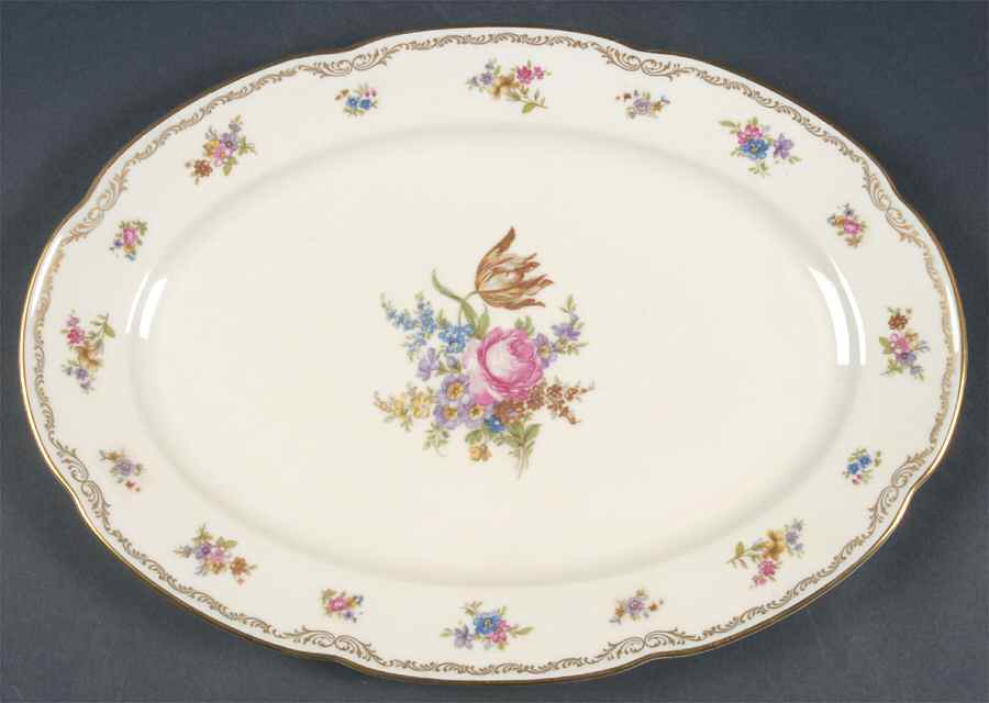 The Newton 13" Oval Serving Platter by Tirschenreuth-1