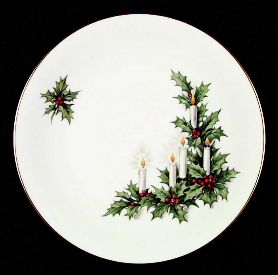 Noel Dinner Plate by Tirschenreuth-1