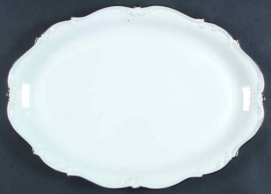 Normandy 15" Oval Serving Platter by Tirschenreuth-1