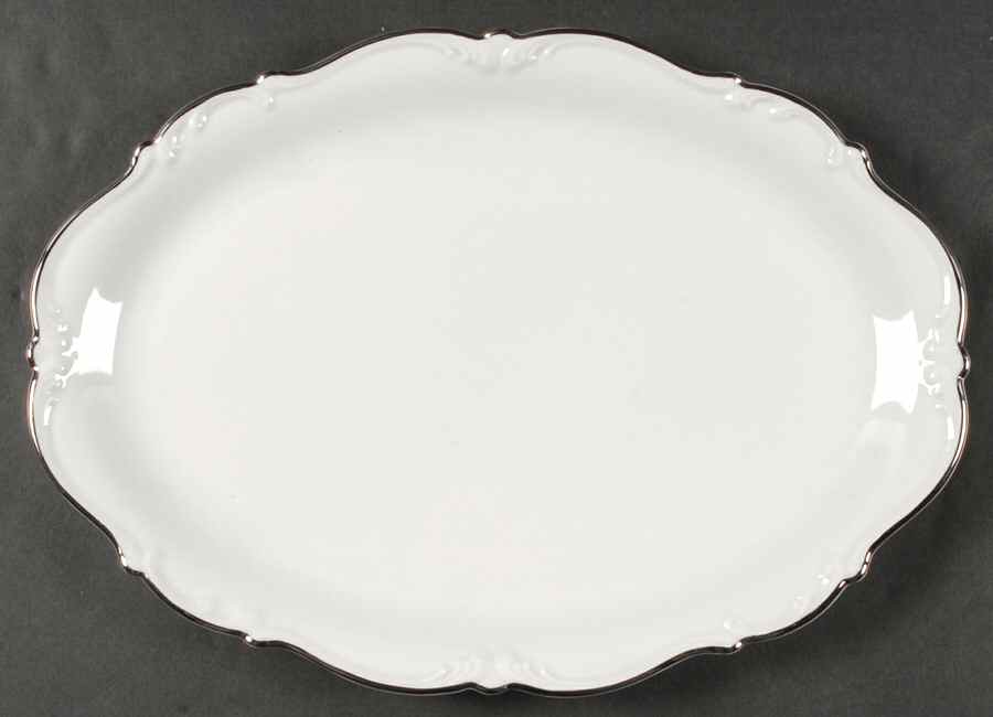 Normandy 14" Oval Serving Platter by Tirschenreuth-1