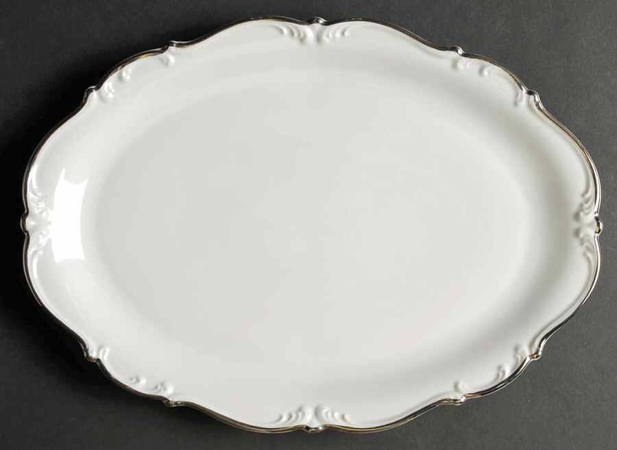 Normandy 13" Oval Serving Platter by Tirschenreuth-1
