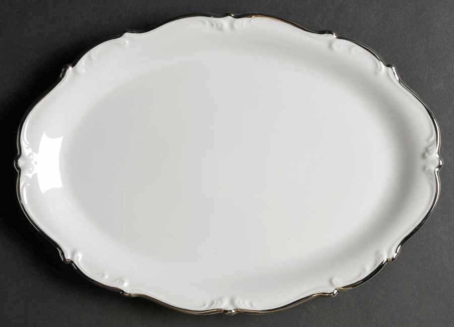 Normandy 12" Oval Serving Platter by Tirschenreuth-1
