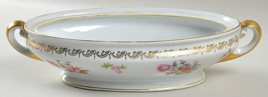 Old Meissen Oval Vegetable No Lid by Tirschenreuth-1