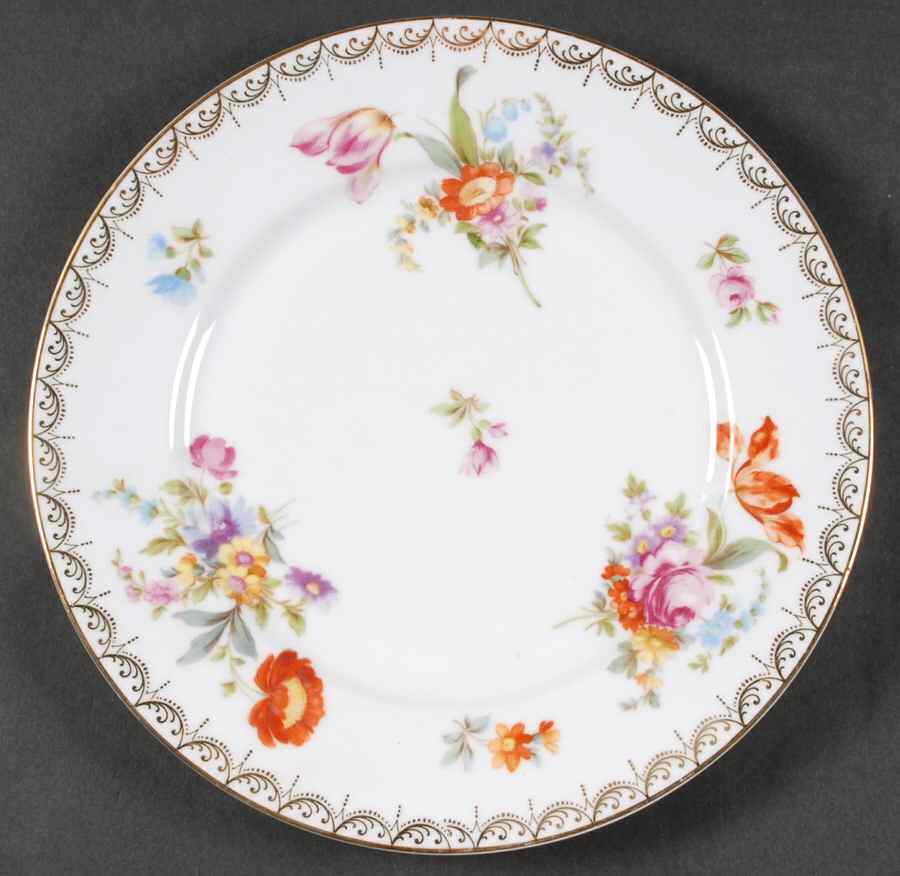 Old Meissen Dinner Plate by Tirschenreuth-1