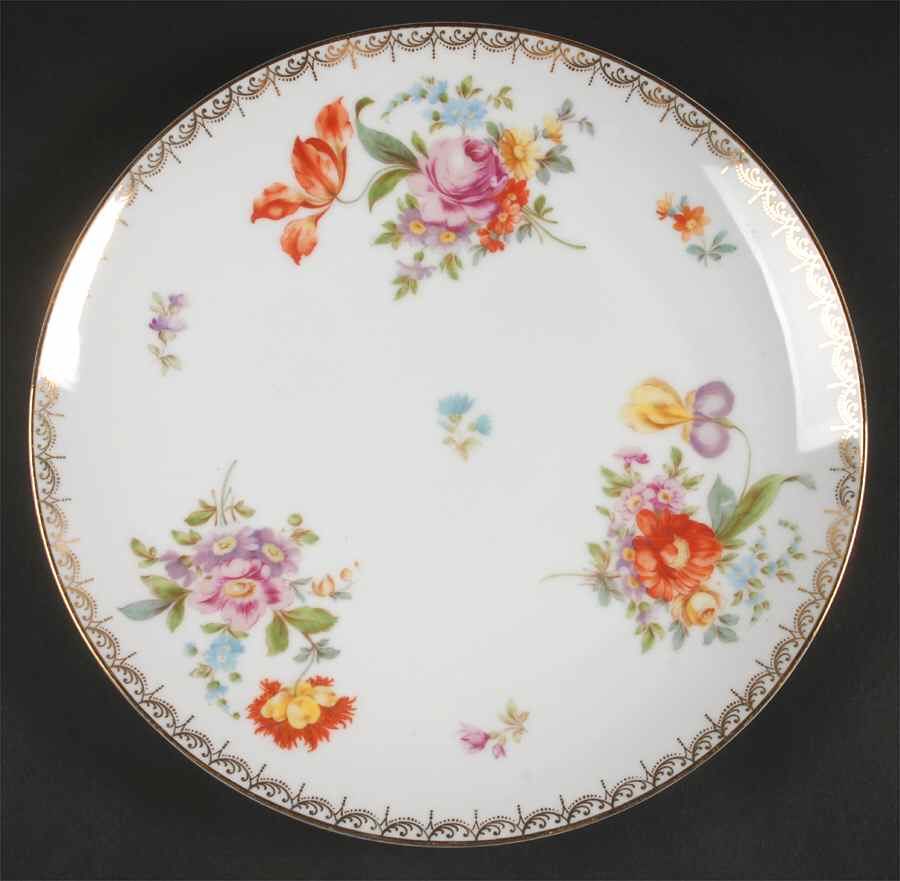 Old Meissen 12" Chop Plate (Round Platter) by Tirschenreuth-1