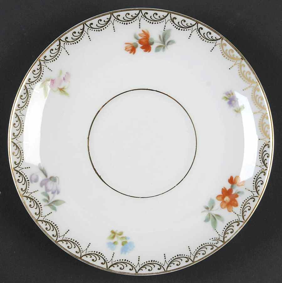 Old Meissen Saucer for Cream Soup Bowl by Tirschenreuth-1