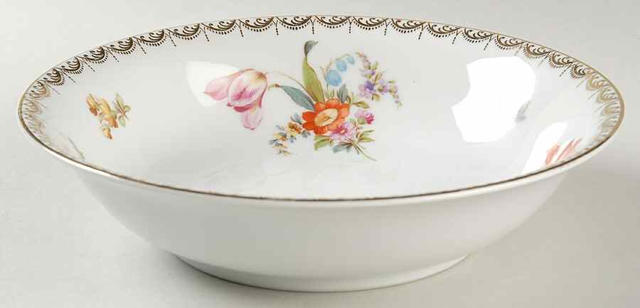 Old Meissen 9" Round Vegetable Bowl by Tirschenreuth-1