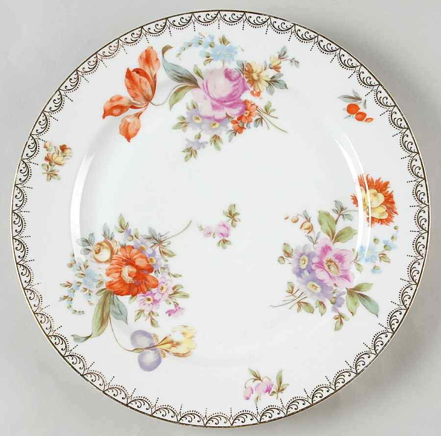 Old Meissen Dinner Plate by Tirschenreuth-1