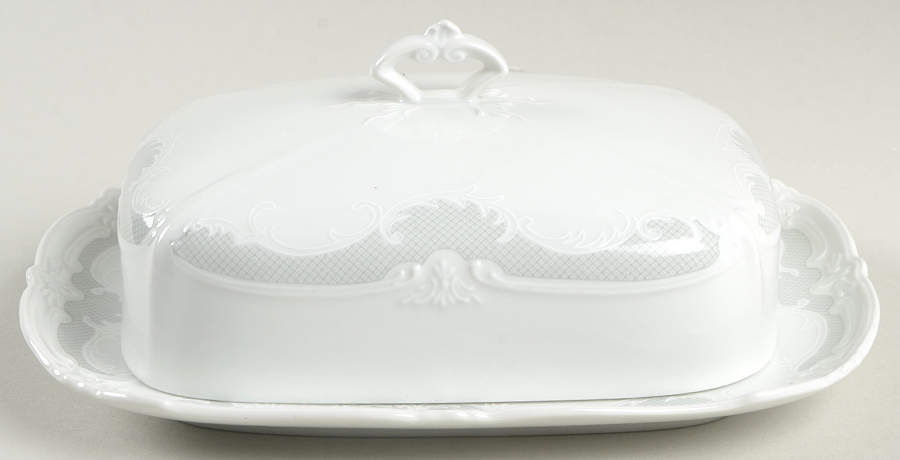 Orleans Rectangular Covered Butter by Tirschenreuth-1