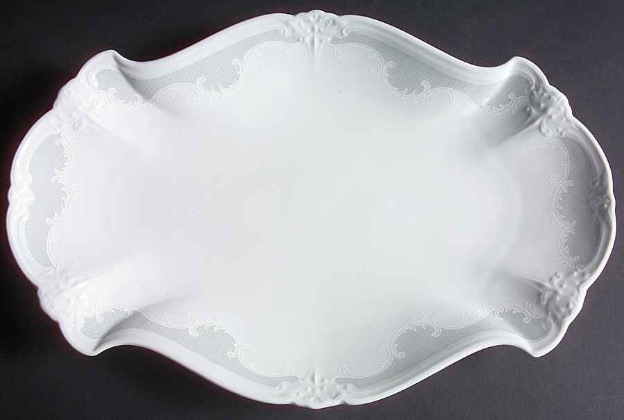Orleans 13" Oval Serving Platter by Tirschenreuth-1