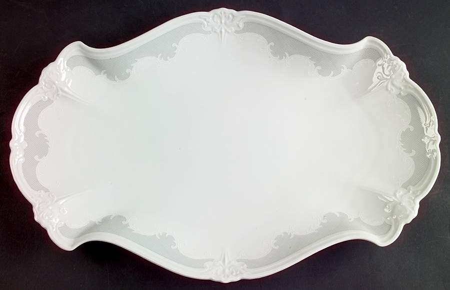 Orleans 15" Oval Serving Platter by Tirschenreuth-1