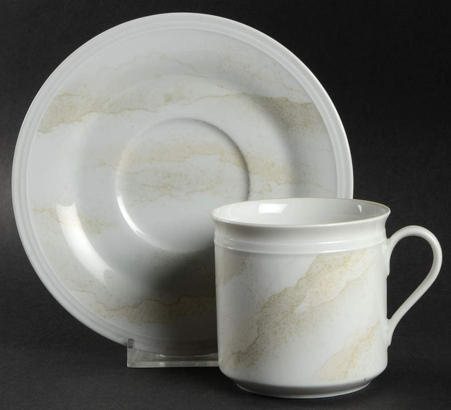 Palazzo Flat Cup & Saucer Set by Tirschenreuth-1