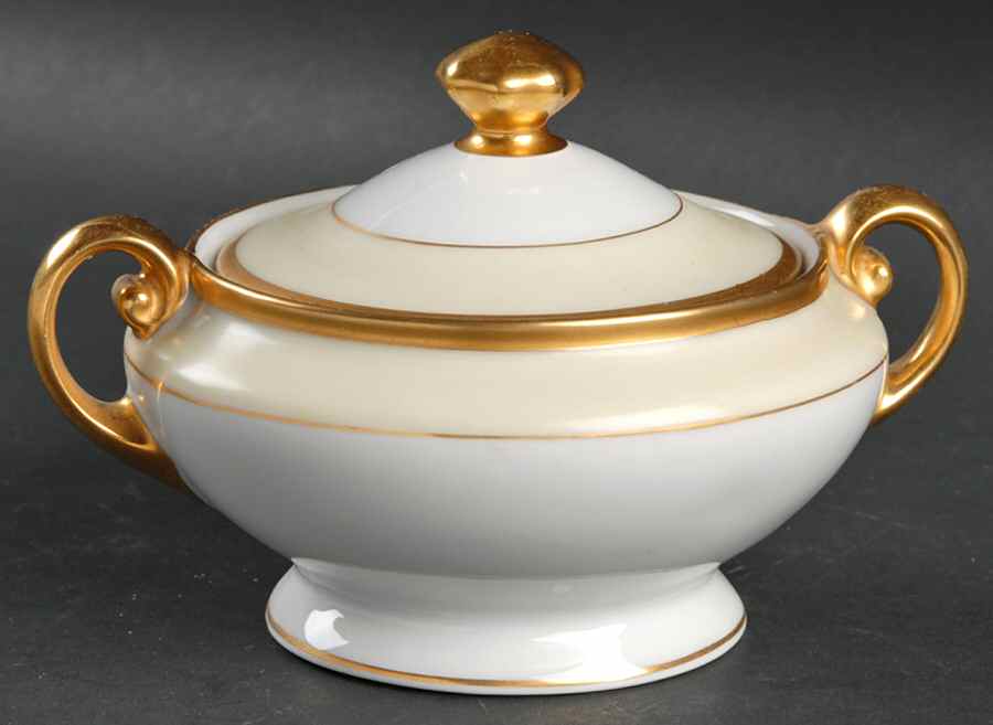 Plymouth Sugar Bowl & Lid by Tirschenreuth-1