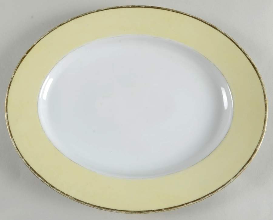 Plymouth 14" Oval Serving Platter by Tirschenreuth-1