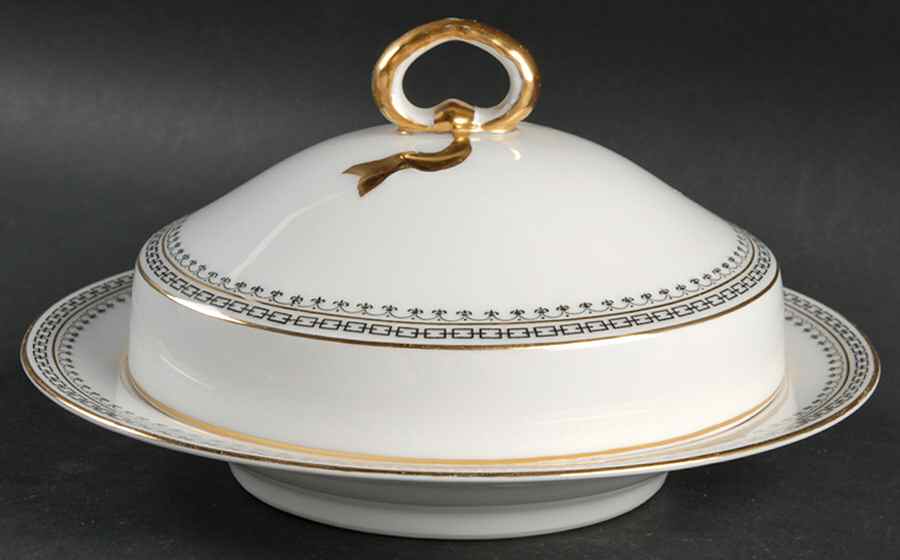 Portland Round Covered Butter by Tirschenreuth-1