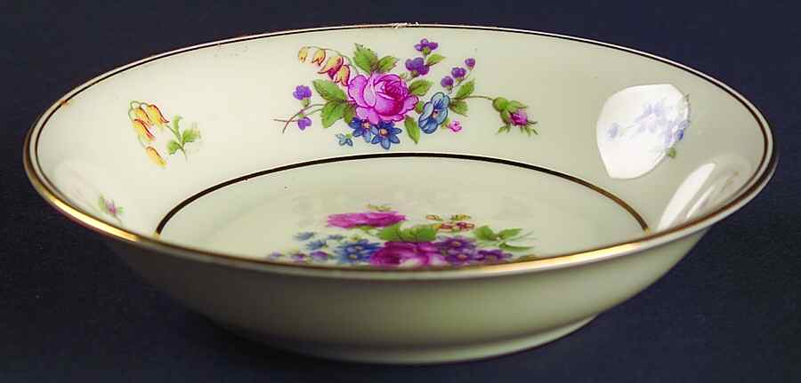 Queen's Rose Smooth #4416 Fruit/Dessert (Sauce) Bowl by Tirschenreuth-1