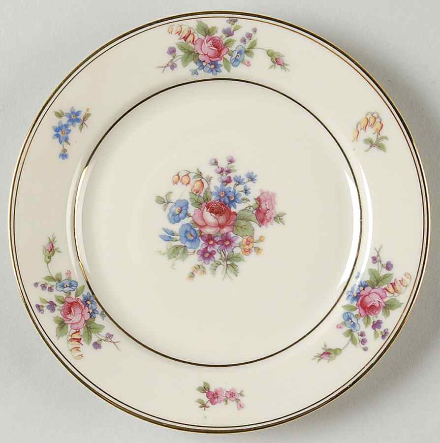 Queen's Rose Smooth #4416 Bread & Butter Plate by Tirschenreuth-1