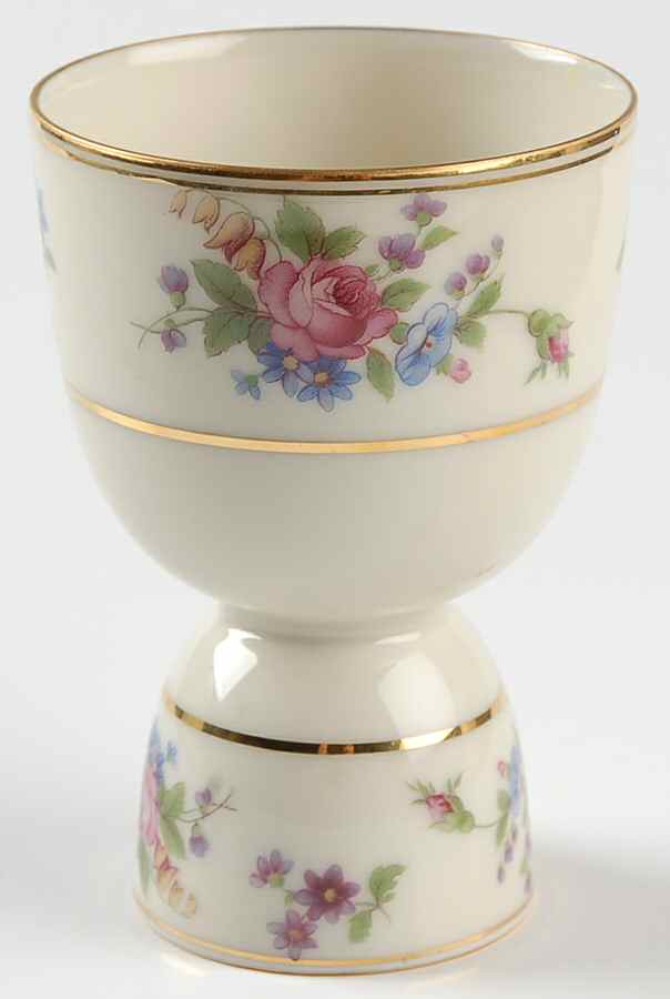 Queen's Rose Smooth #4416 Double Egg Cup by Tirschenreuth-1