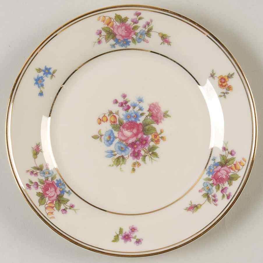 Queen's Rose Smooth #4416 Bread & Butter Plate by Tirschenreuth-1