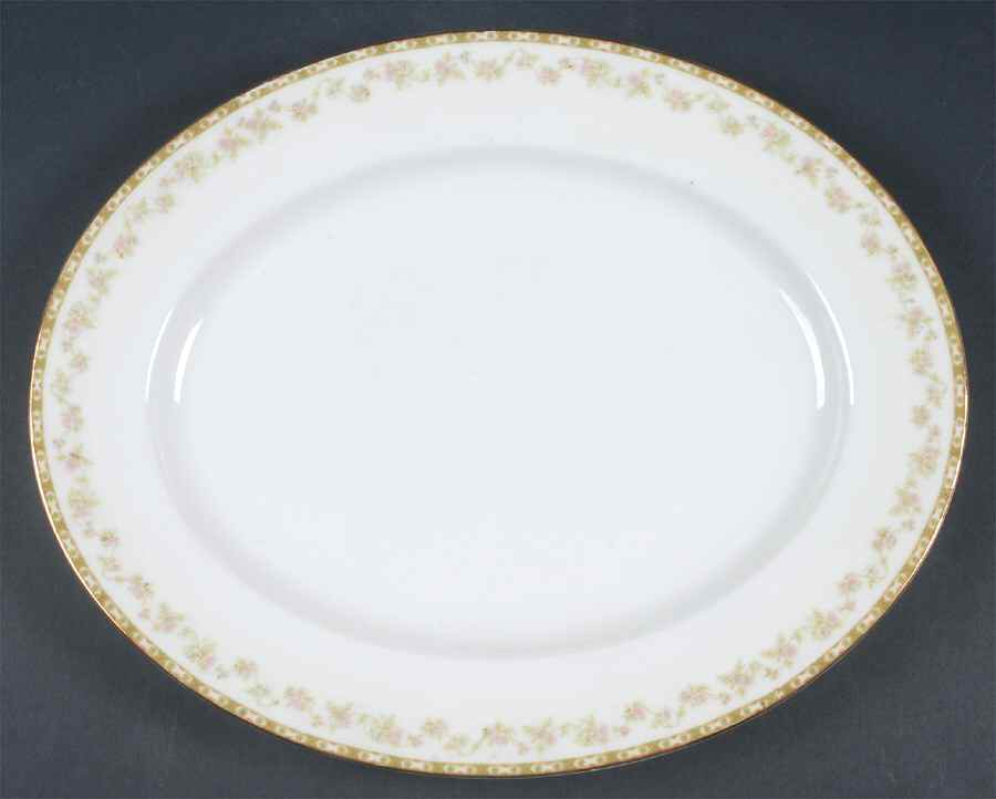 Richmond 14" Oval Serving Platter by Tirschenreuth-1