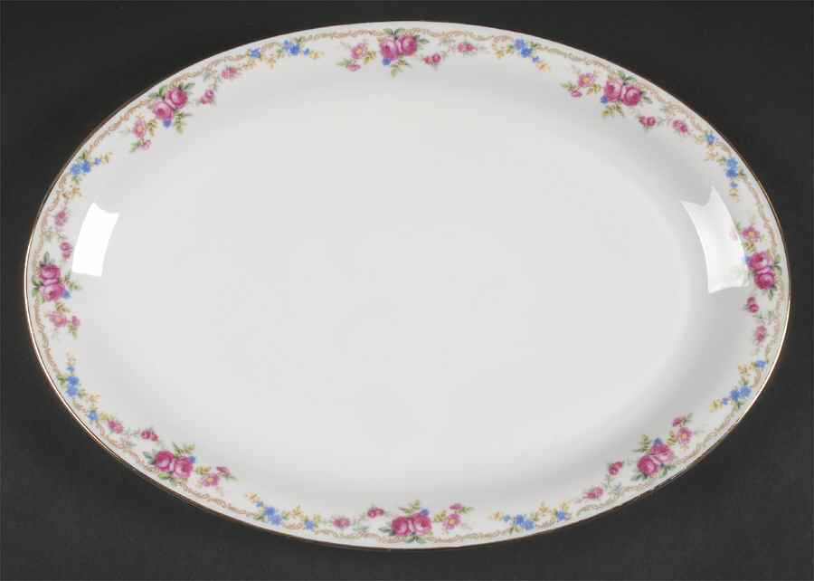 Richmond 13" Oval Serving Platter by Tirschenreuth-1