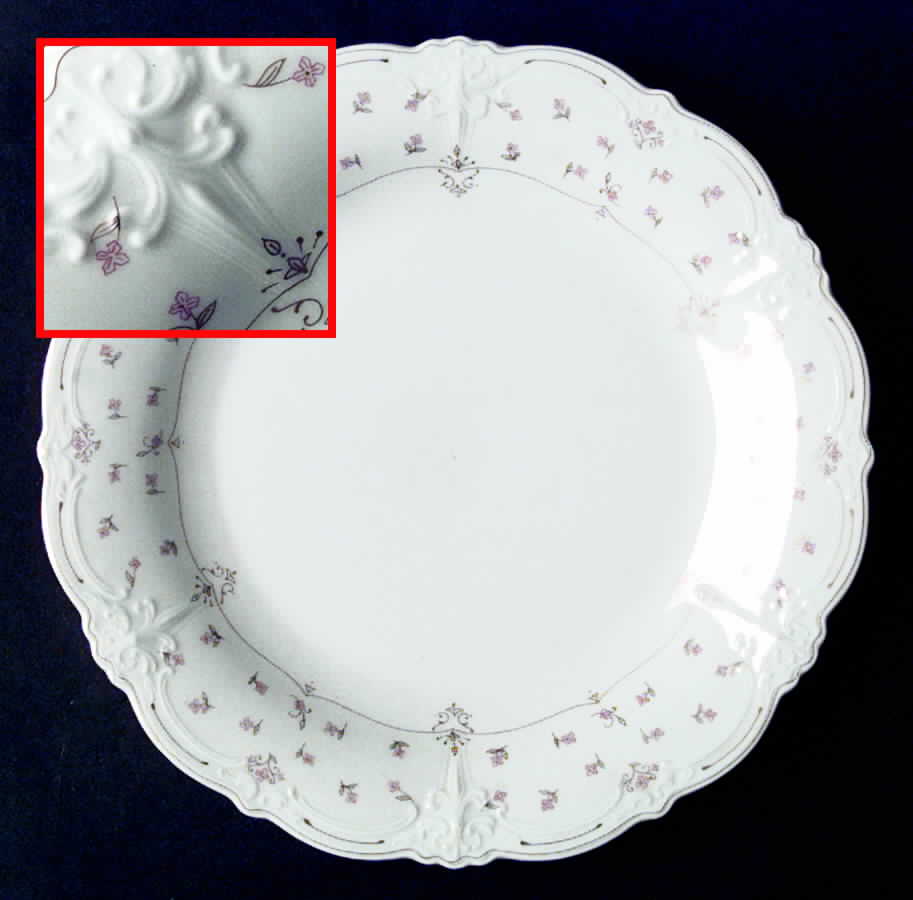 Royal Rouge Dinner Plate by Tirschenreuth-1