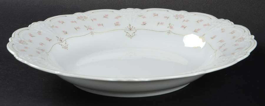 Royal Rouge Large Rim Soup Bowl by Tirschenreuth-1