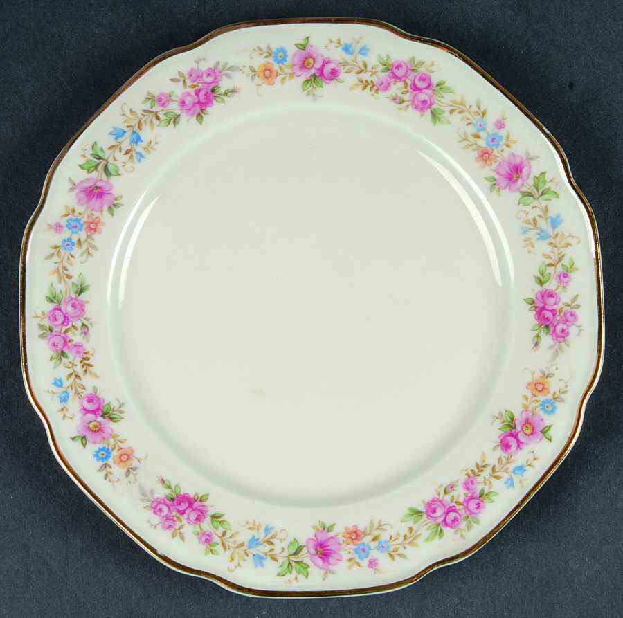 Rosedale Bread & Butter Plate by Tirschenreuth-1