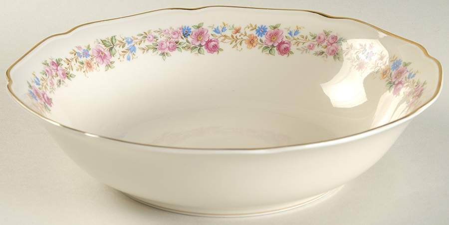 Rosedale 8" Round Vegetable Bowl by Tirschenreuth-1