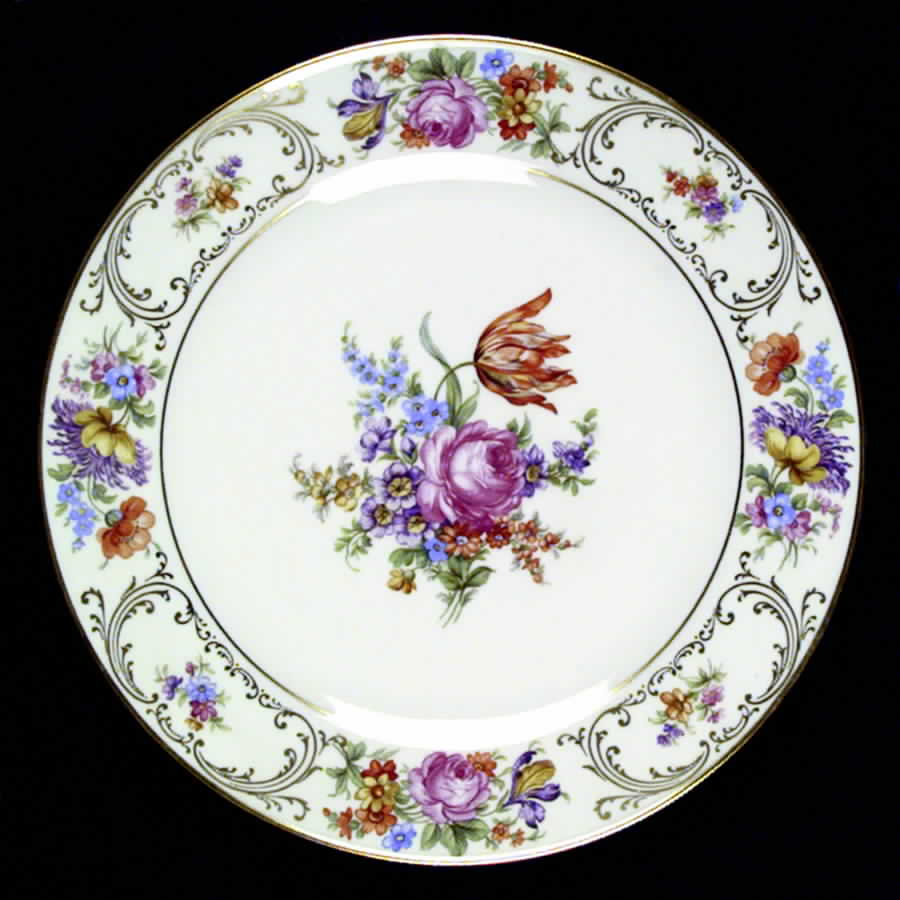 Rosepoint Dinner Plate by Tirschenreuth-1