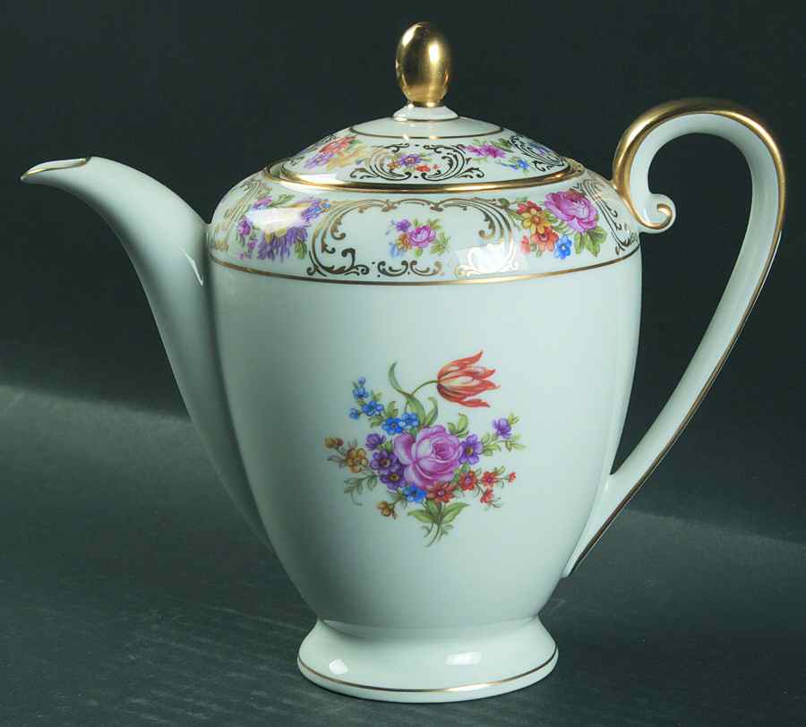 Rosepoint Mini Coffee Pot & Lid by Tirschenreuth-1