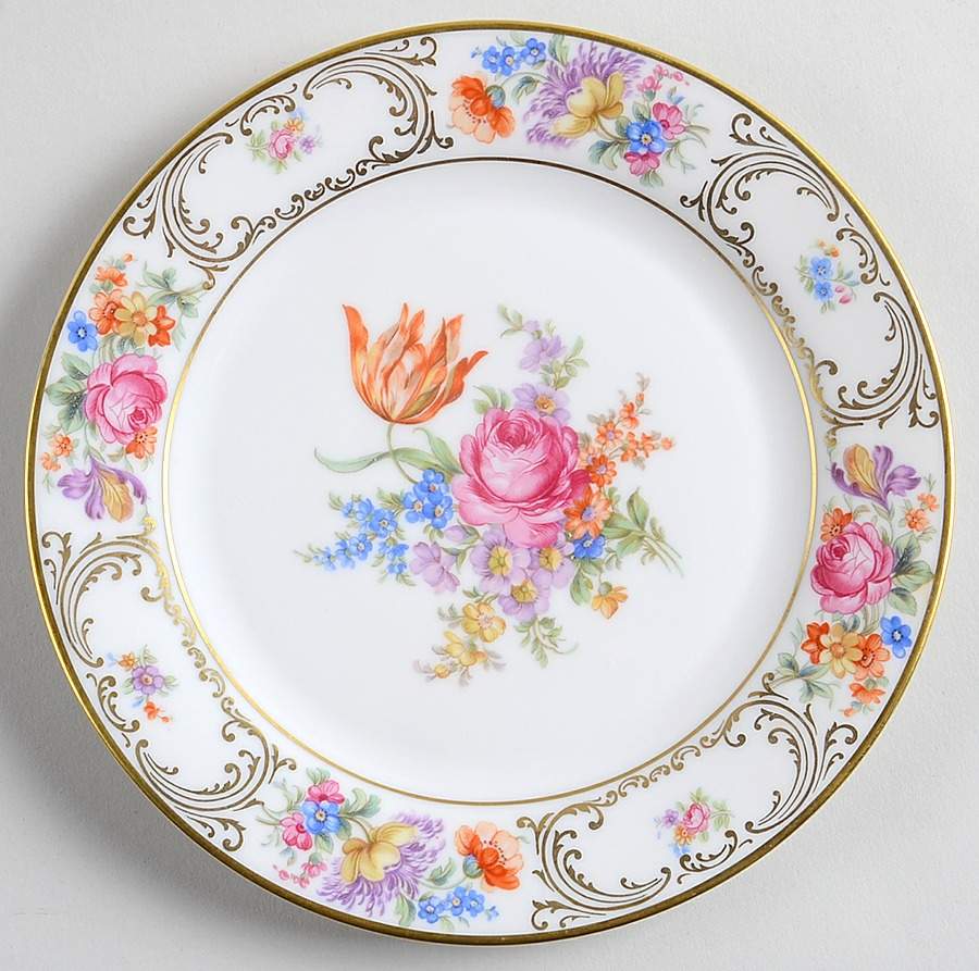Rosepoint Salad Plate by Tirschenreuth-1