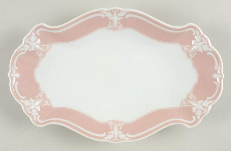 Rose (Pale Pink Color Band) Relish by Tirschenreuth-1