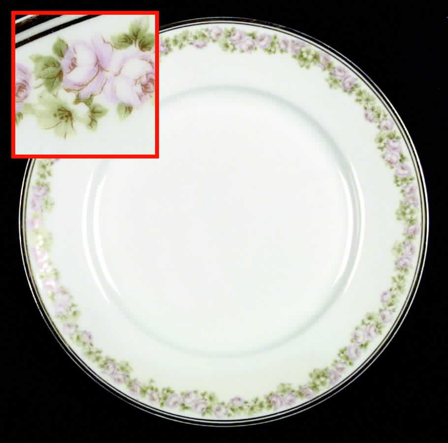 Rosedale Dinner Plate by Tirschenreuth-1