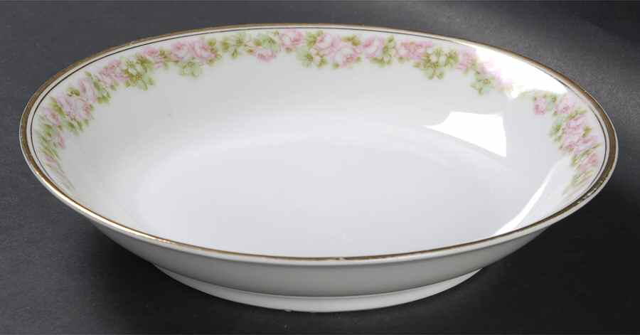 Rosedale Coupe Soup Bowl by Tirschenreuth-1