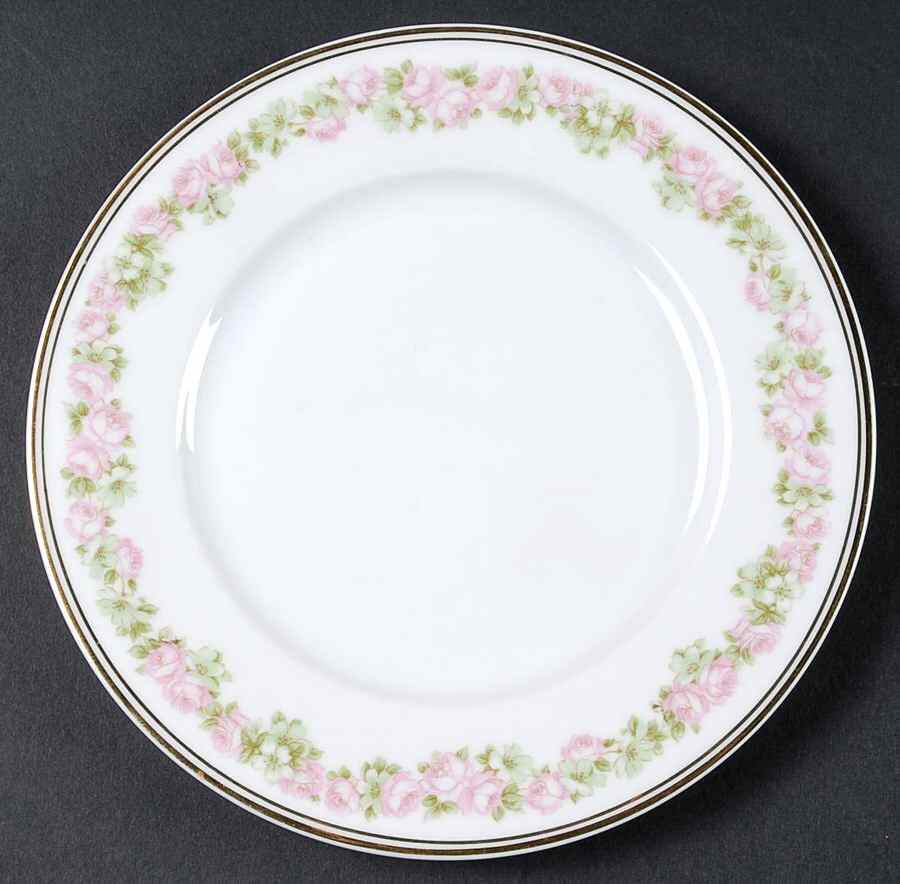 Rosedale Dessert/Pie Plate by Tirschenreuth-1