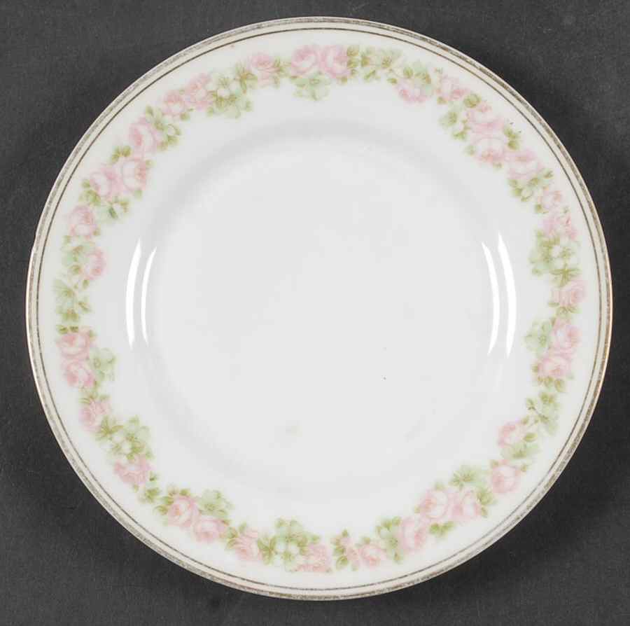 Rosedale Bread & Butter Plate by Tirschenreuth-1