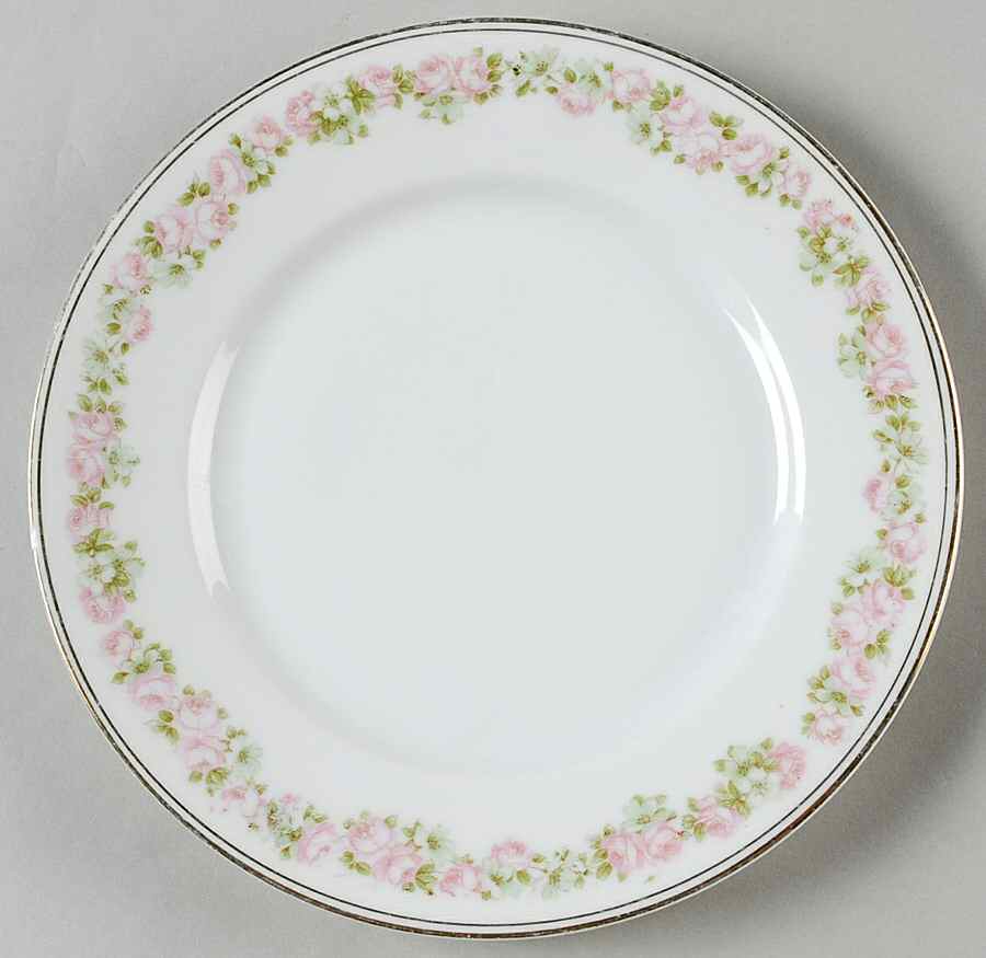Rosedale Salad Plate by Tirschenreuth-1