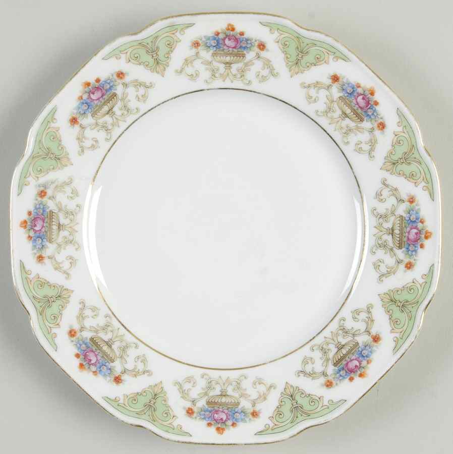 The Shannon (White Border) Bread & Butter Plate by Tirschenreuth-1